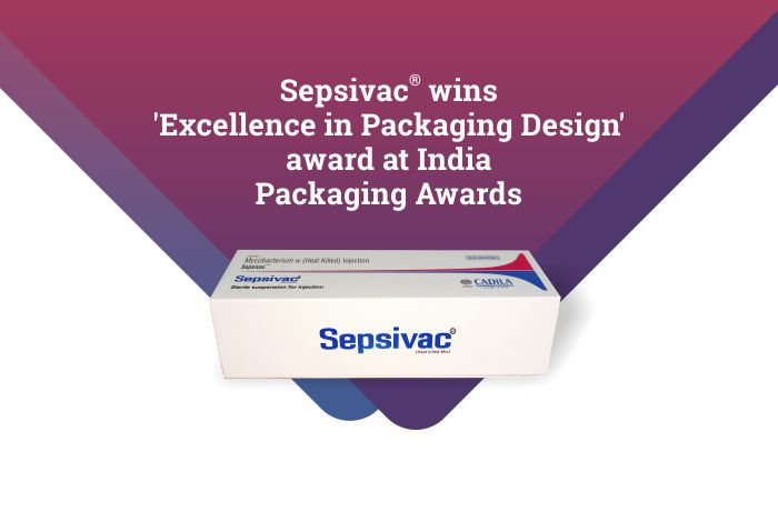 Sepsivac® wins ‘Excellence in Packaging Design’ award at India Packaging Awards