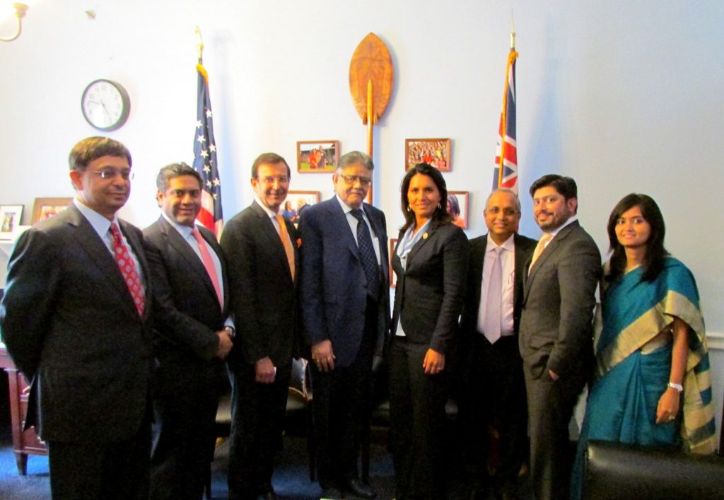 Cadila Pharmaceuticals_CMD_Rajiv Modi_CII CEOs delegation_Congresswoman Tulsi Gabbard_11 Rajiv Modi, CMD Cadila Pharmaceuticals, Dr Rajiv I Modi, CII CEO, Tulsi Gabbard