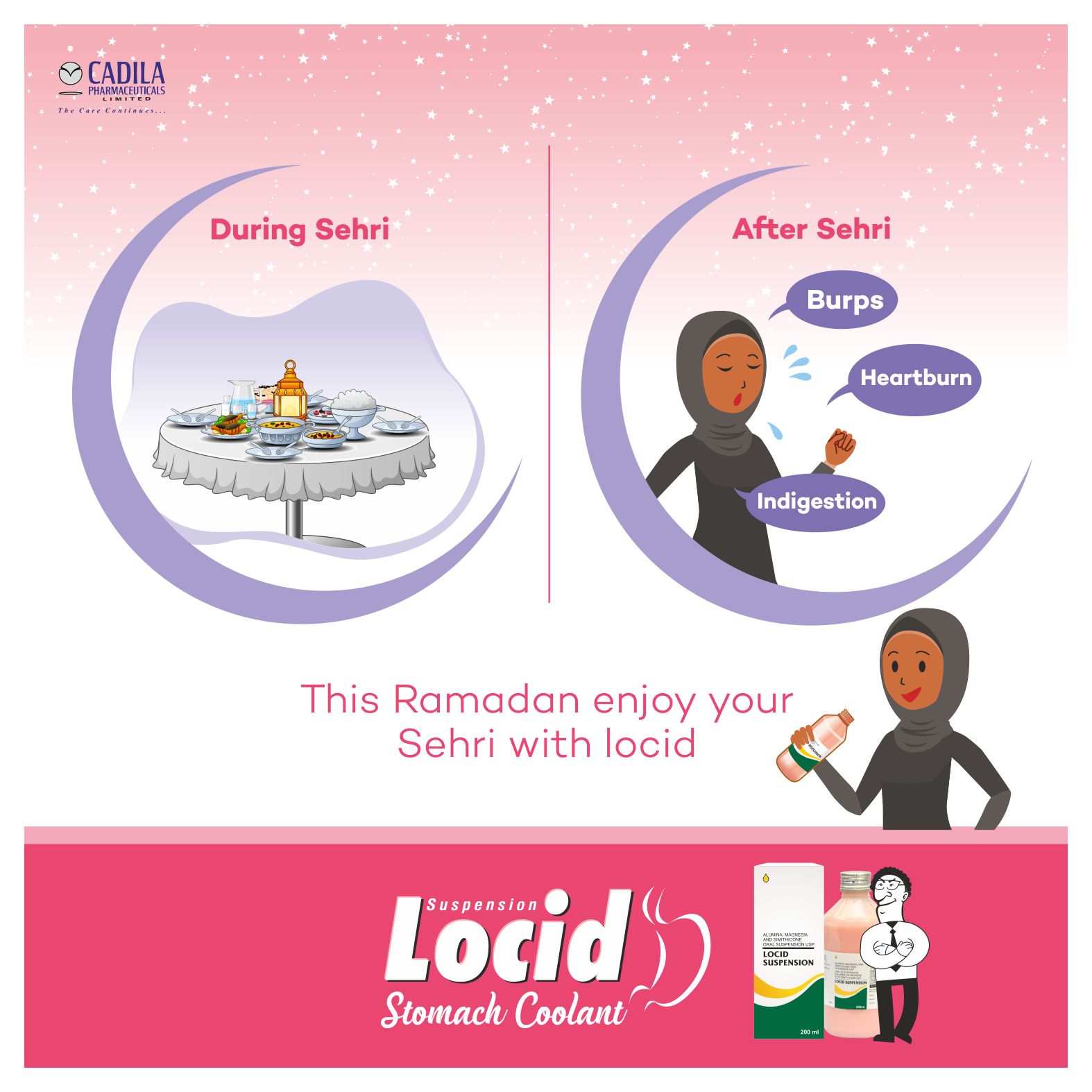 Acidity, Potential Health Complications & Remedies during fasting, Locid