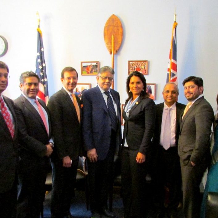 CMD Cadila Pharmaceuticals, meets Congresswoman Tulsi Gabbard